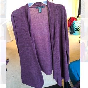 Purple Cardigan